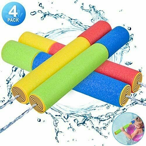 Kiztoys Water Gun for Kids, Foam Water Blaster Squirt Guns