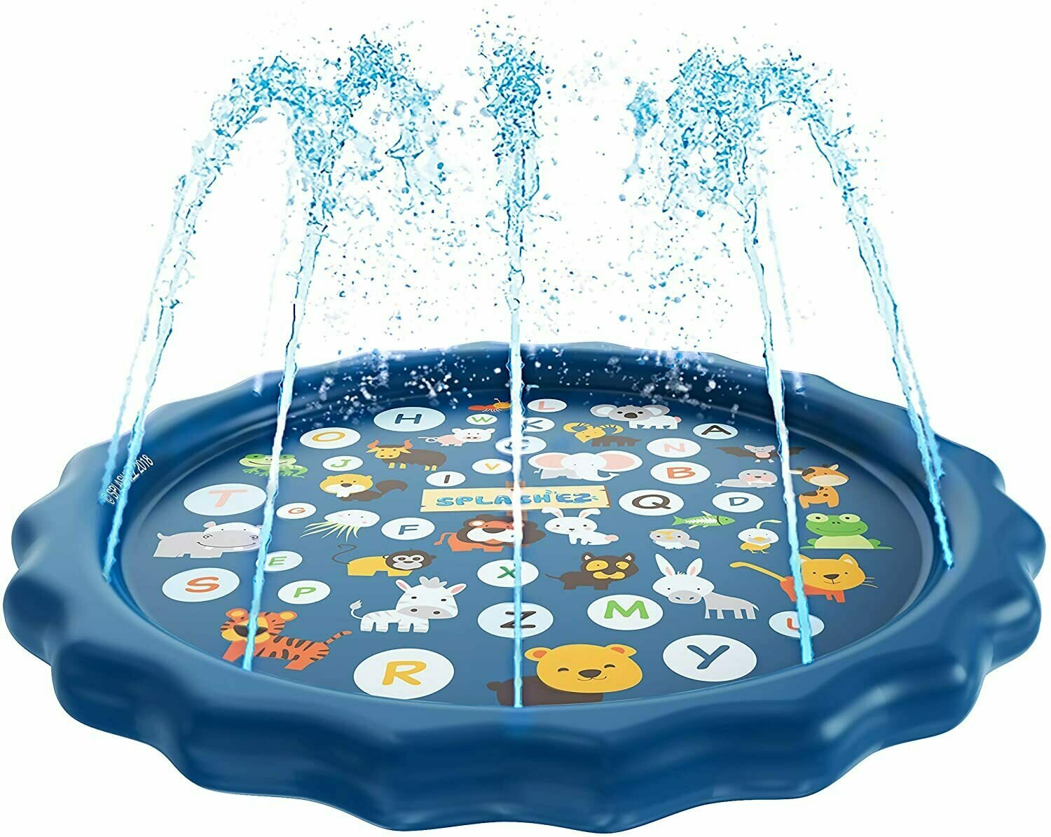SplashEZ 3-in-1 Sprinkler for Kids, Splash Pad, and Wading Pool