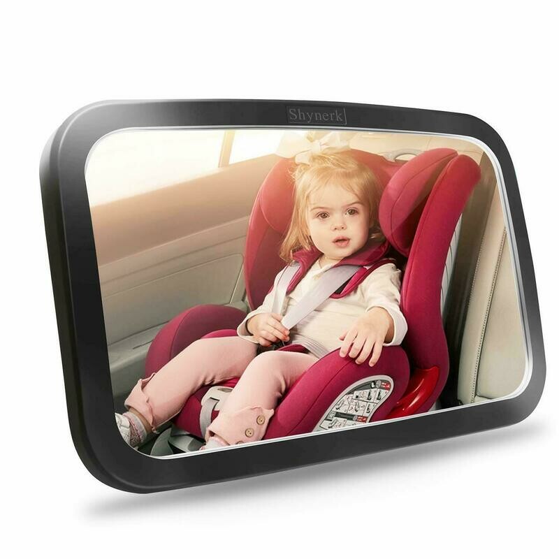 Shynerk Baby Car Mirror, Safety Car Seat Mirror for Rear Facing Infant