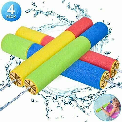 Kiztoys Water Gun for Kids, Foam Water Blaster Squirt Guns