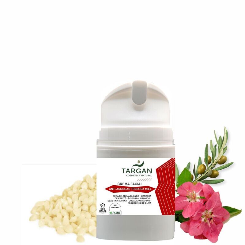 Crema Facial Anti-Arrugas Tensora - Miel (Ref.FAC-04)