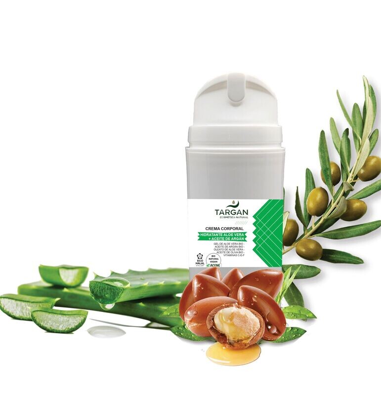 Creme de Corpo Hidratante com Aloé Vera + Óleo de Argan (Ref.COR-01)
