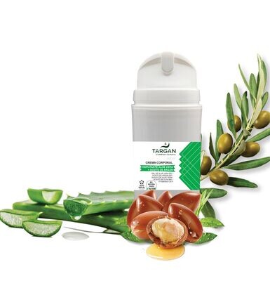 Crema Corporal Hidratante Con Aloe Vera + Aceite De Argán (Ref.COR-01)