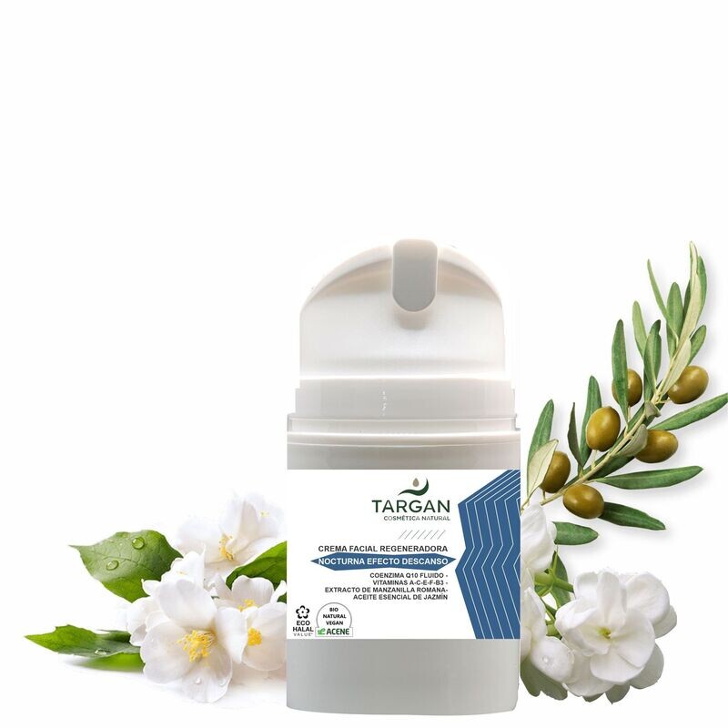 Crema Facial Regeneradora Nocturna Efecto Descanso (Ref.FAC-05)