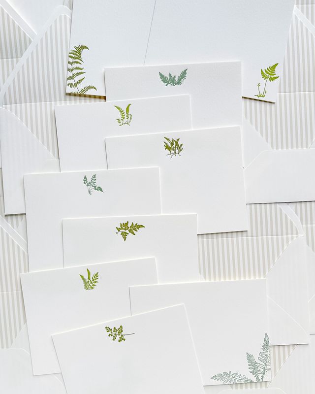 Ferns Letterpress Stationery