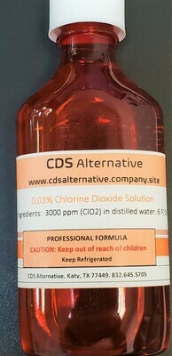 CDS- Chlorine Dioxide Solution