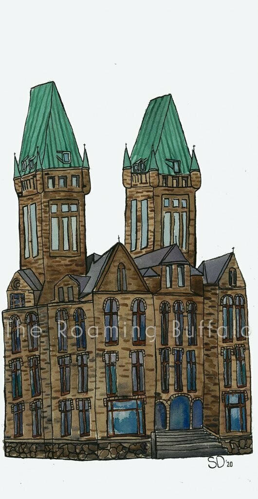 Richardson Olmsted Campus Formerly Titled "Hotel Henry", Size: 5"x7" unmatted