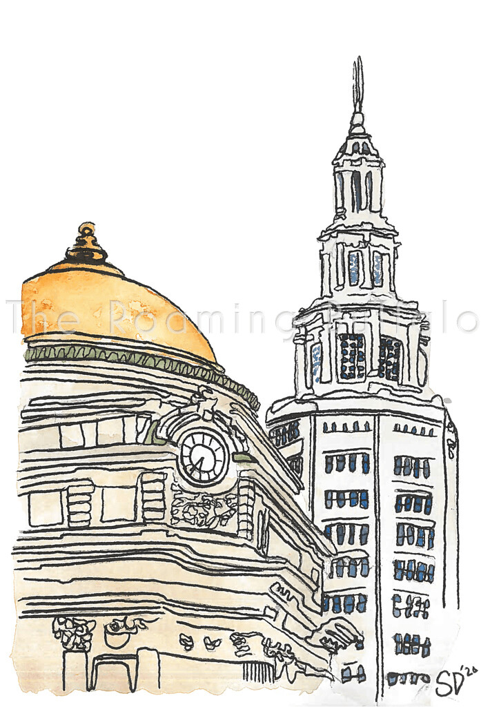 Buffalo Bank and Electric Tower