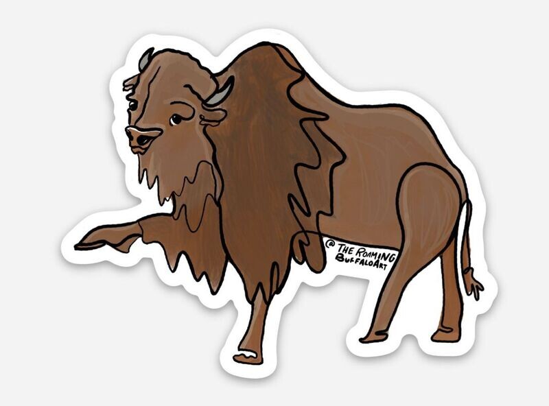 Sticker - “Sassy Buffalo”