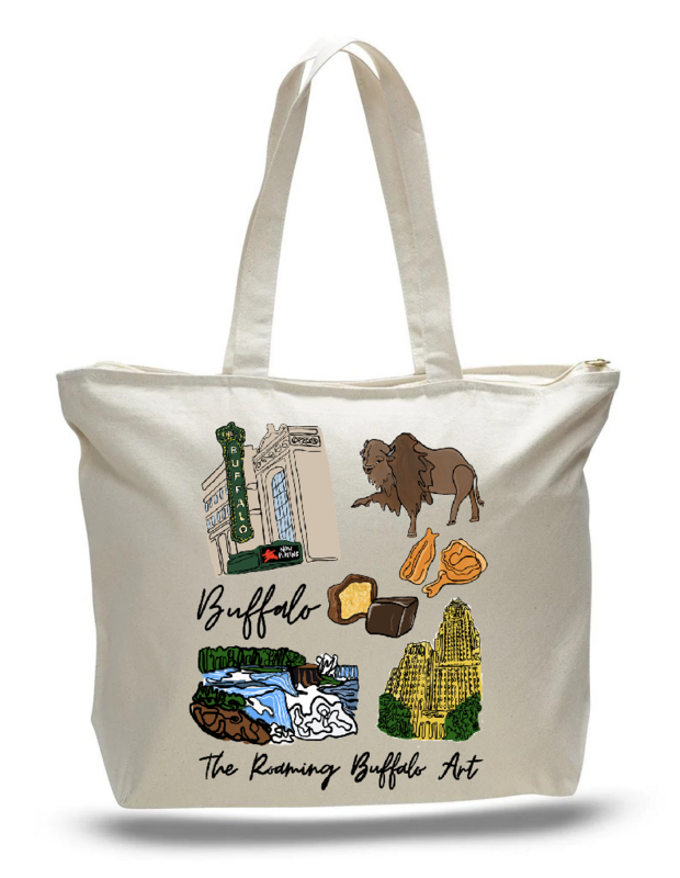 All Things Buffalo Tote