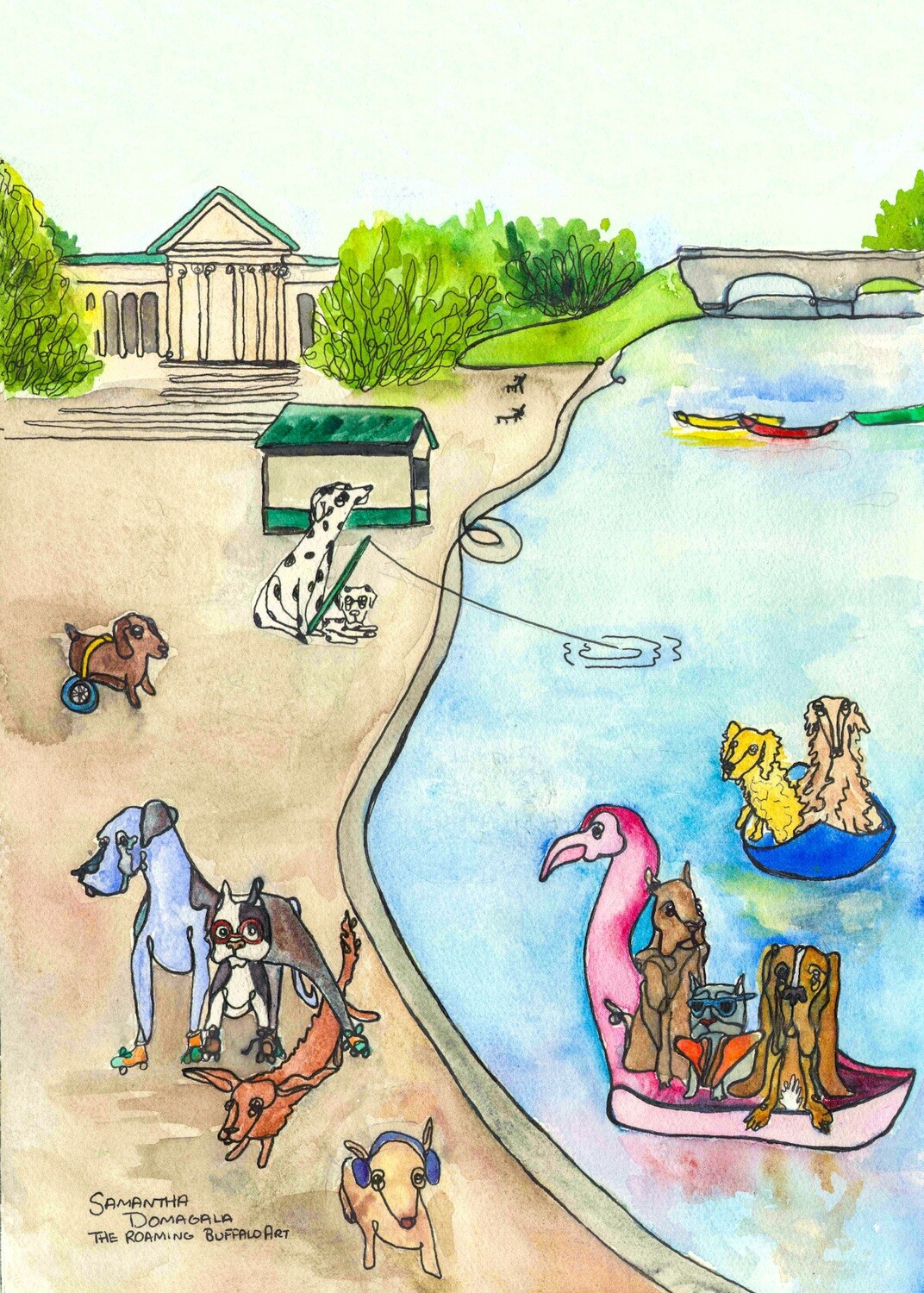 Dog Days at Delaware Park