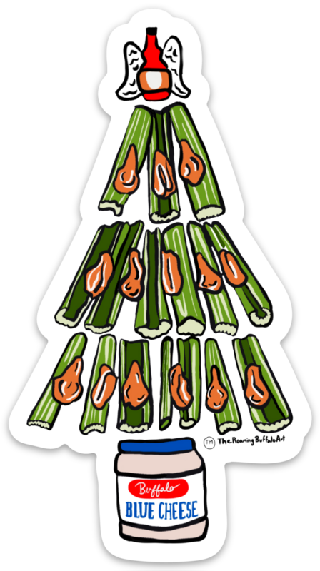 Magnet: Chicken Wing Tree