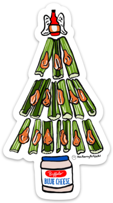 Magnet: Chicken Wing Tree