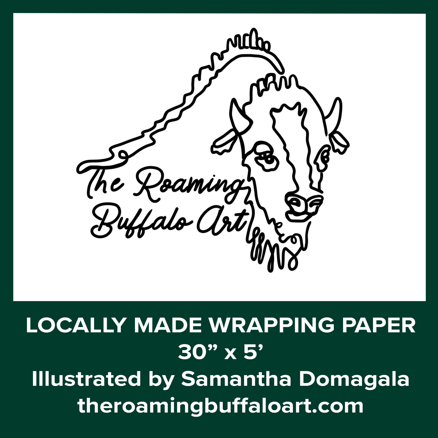 Lewiston New York Wrapping Paper