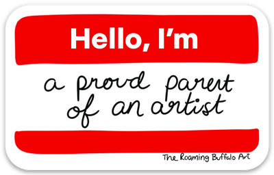 Sticker - Proud Art Parent