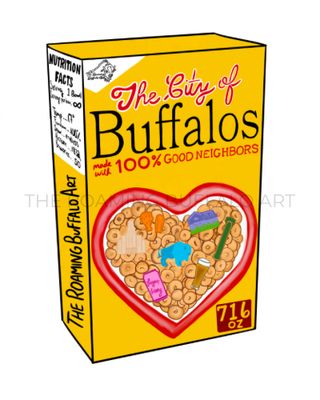 Sticker- The City of BuffalOs