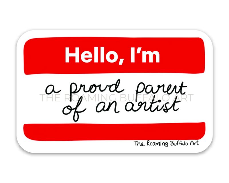 Sticker - Proud Art Parent