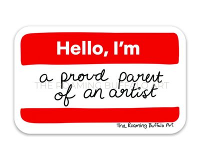 Sticker - Proud Art Parent