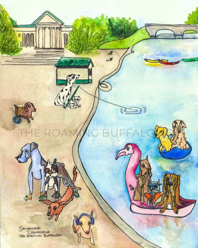 Dog Days at Delaware Park