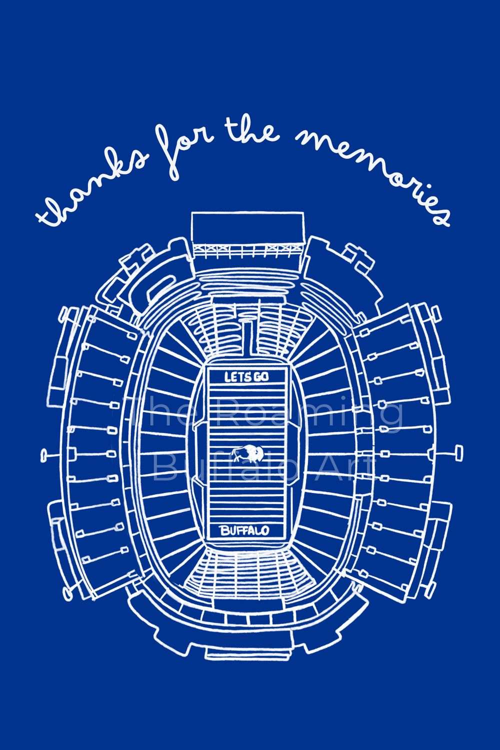 Postcard - Bills Thanks for the Memories