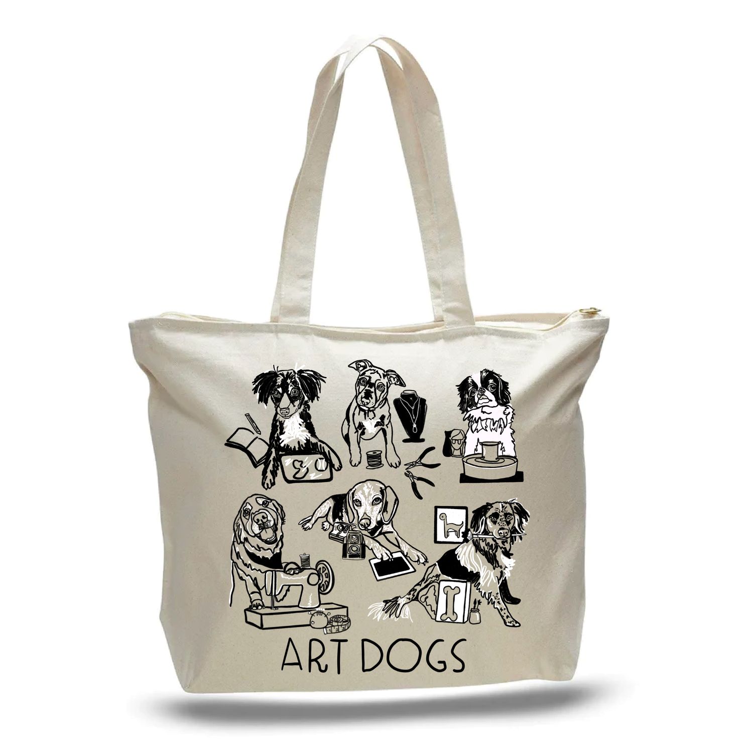Art Dogs Tote