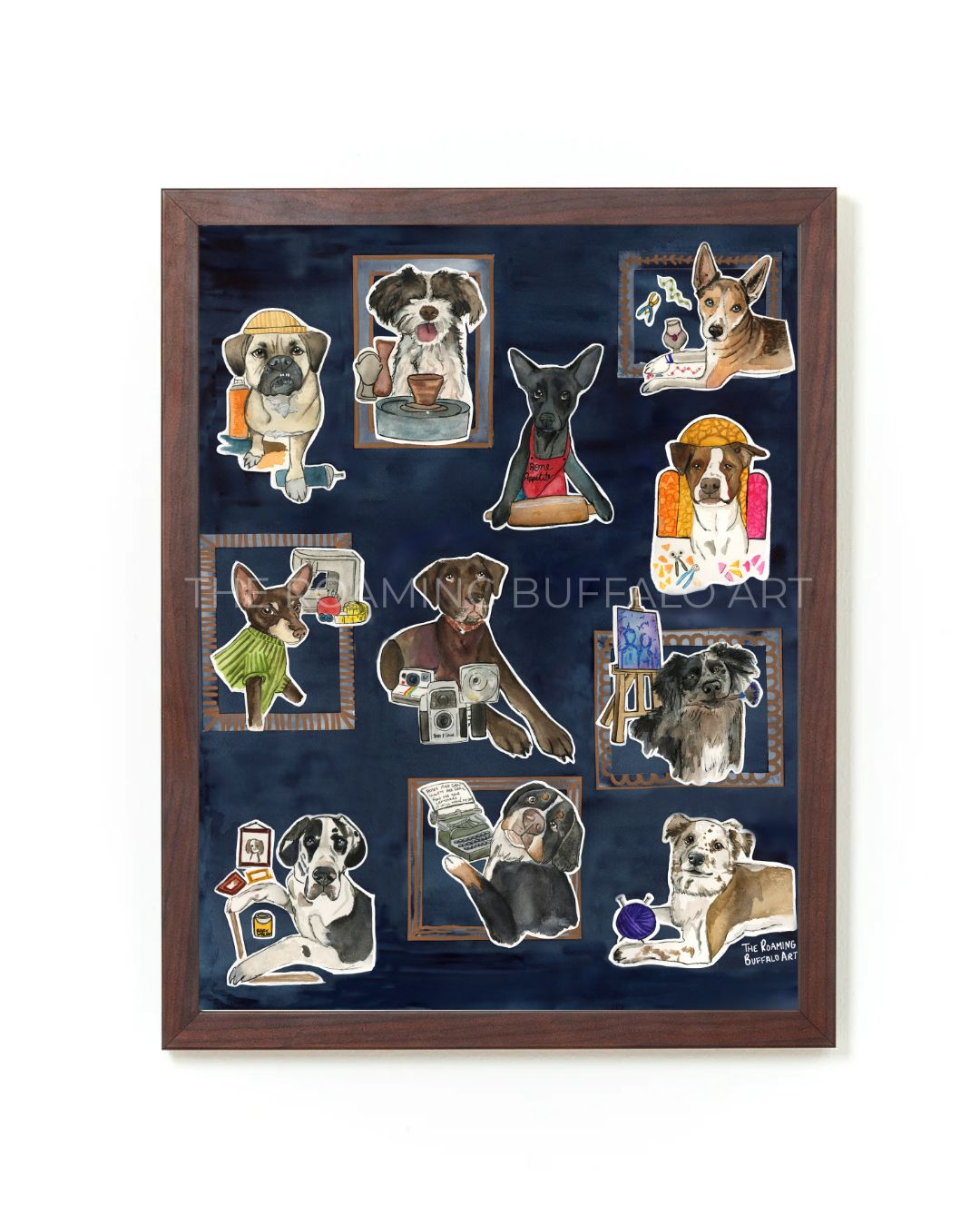 Art Dogs Print