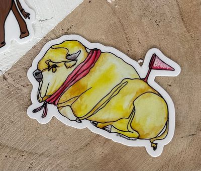 Benny The Butter Buffalo PRINT