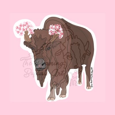 Blossom, The Buffalo Sticker Blossom, The Buffalo Sticker