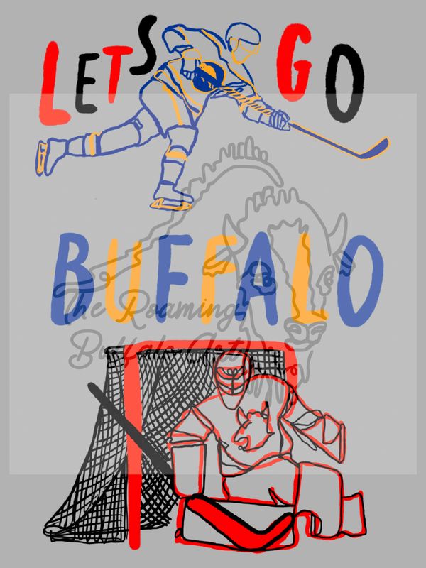 Postcard - Let’s Go Buffalo (Sabs)