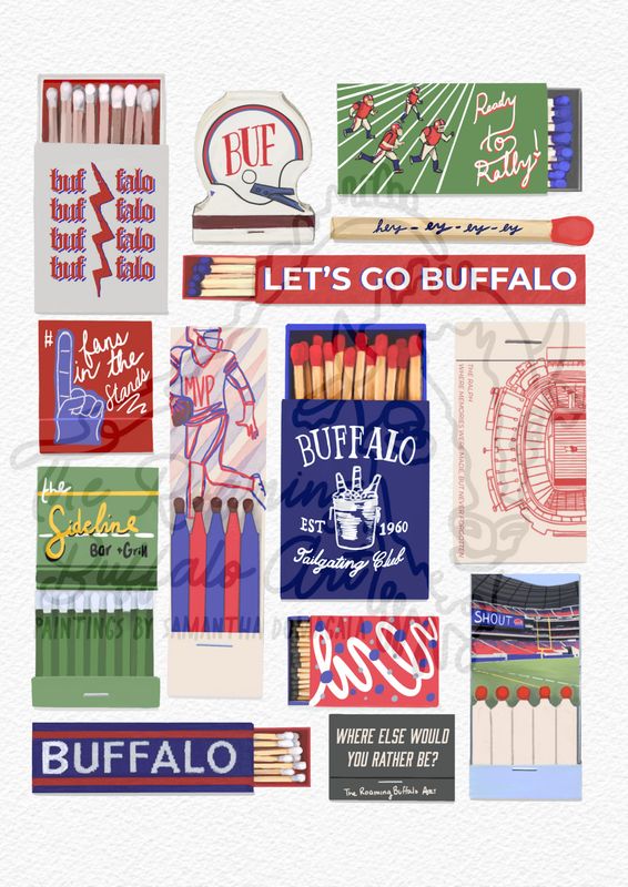 Buffalo’s Football Matchbox, Another Collaboration with The Lounge Shop Buffalo’s Football Matchbox, Another Collaboration with The Lounge Shop