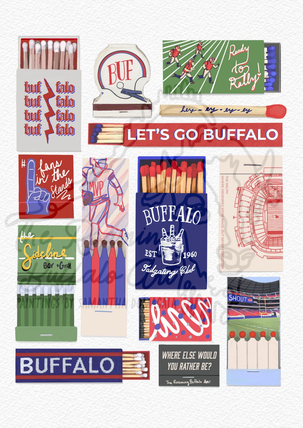 Buffalo’s Football Matchbox, Another Collaboration with The Lounge Shop