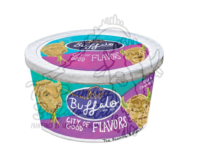 Sticker- Buffalo's Bison Dip Sticker- Buffalo's Bison Dip