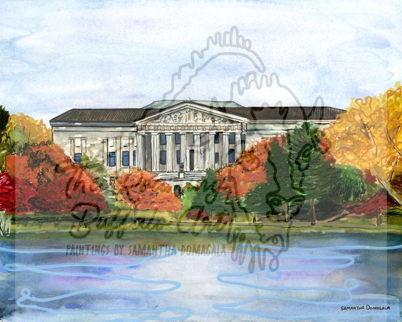 Buffalo History Museum in Autumn Buffalo History Museum in Autumn