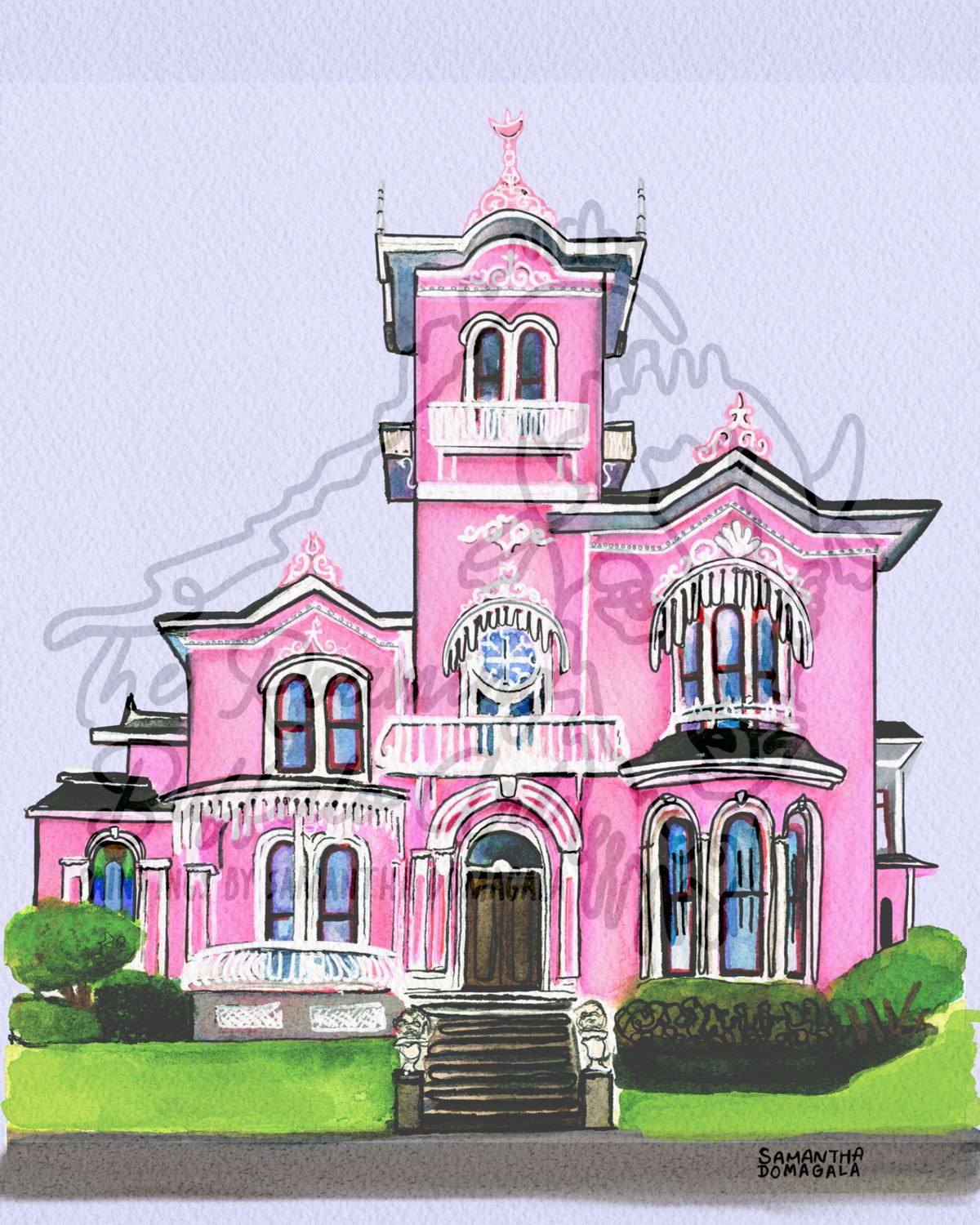 The Pink House, Wellsville The Pink House, Wellsville