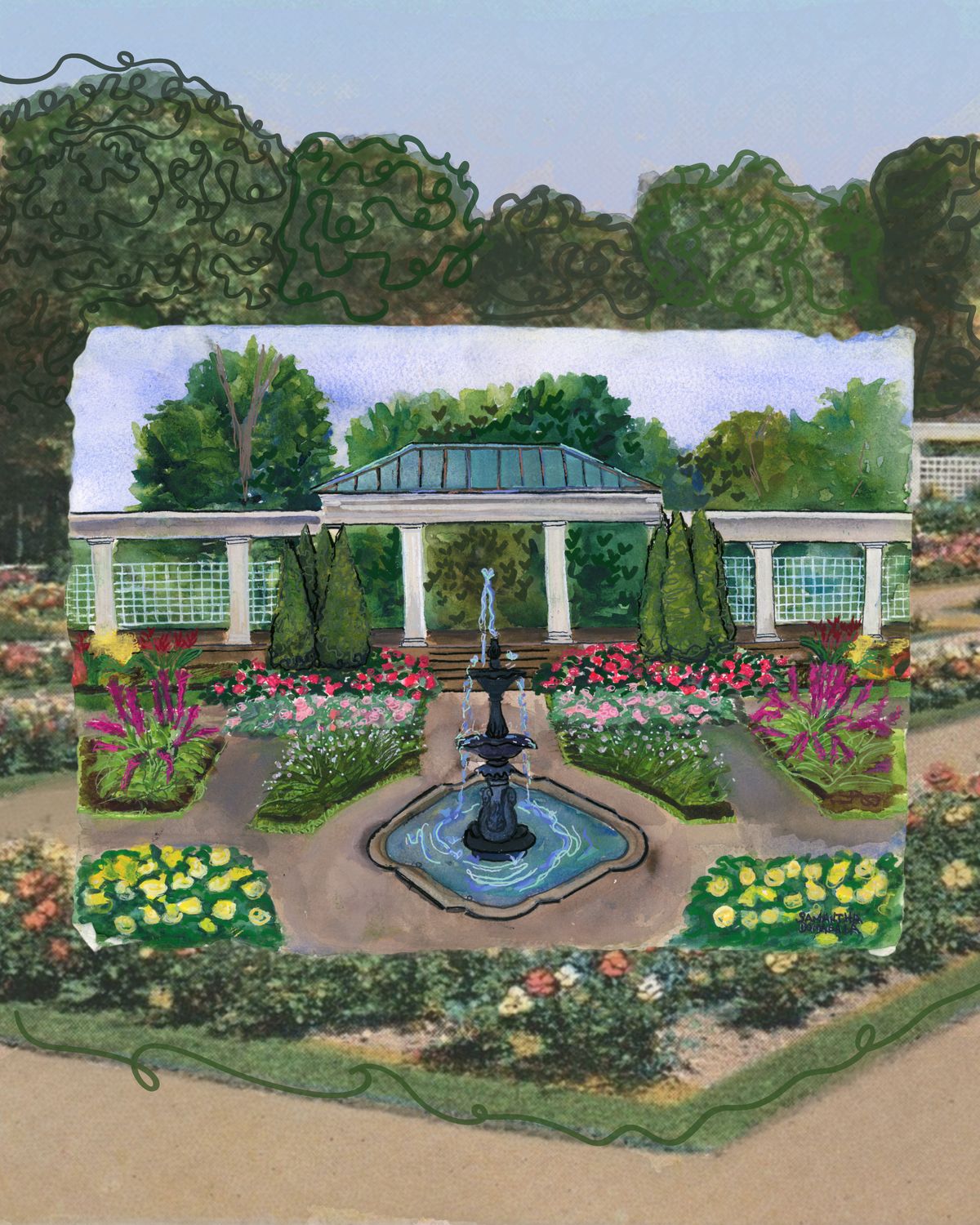 Meet Me at The Delaware Park Rose Garden Meet Me at The Delaware Park Rose Garden