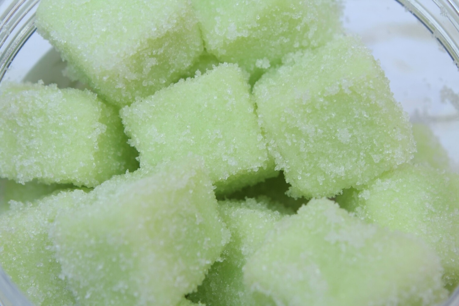 Cube Body Scrubbies Cucumber Melon