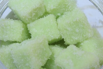 Cube Body Scrubbies Cucumber Melon