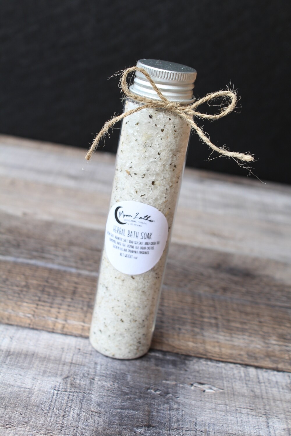 Herbal Bath Soak Tube