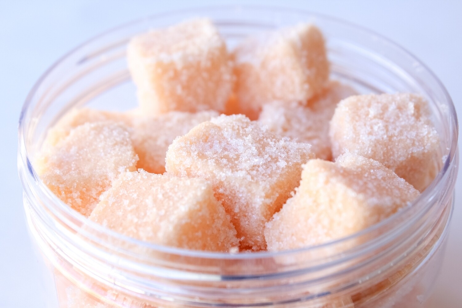 Cube Body Scrubbies PassionFruit Fragrance