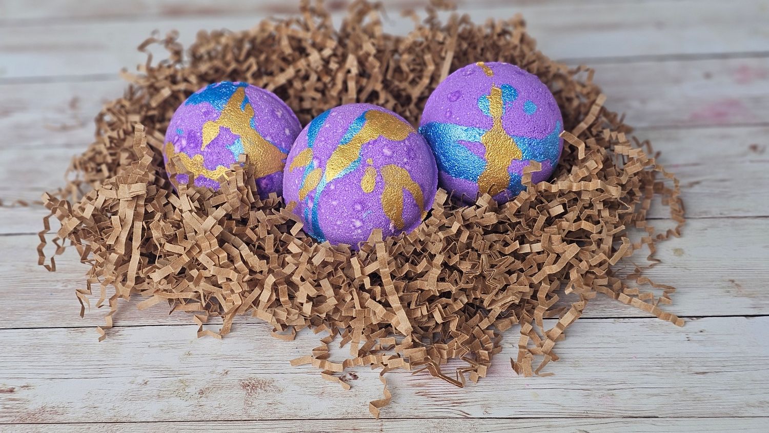 Splatter  Bath Bomb  (Purple)