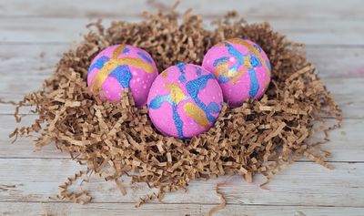 Splatter Bath Bomb (Pink)