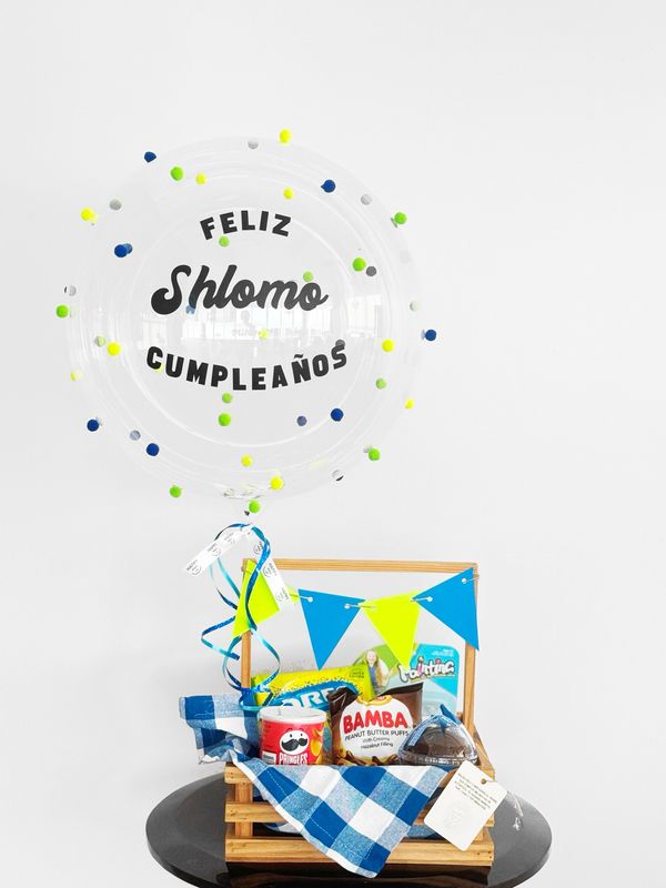 Solo Caja con Globo