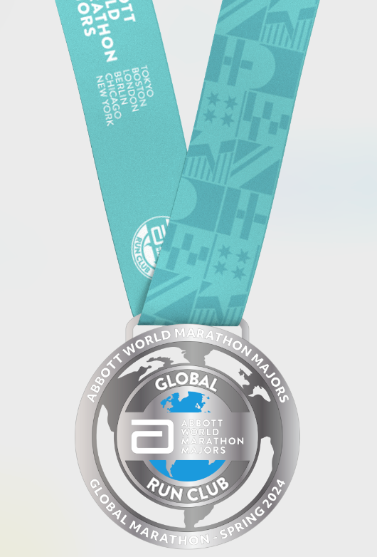 Spring 2024 Global Marathon Medal