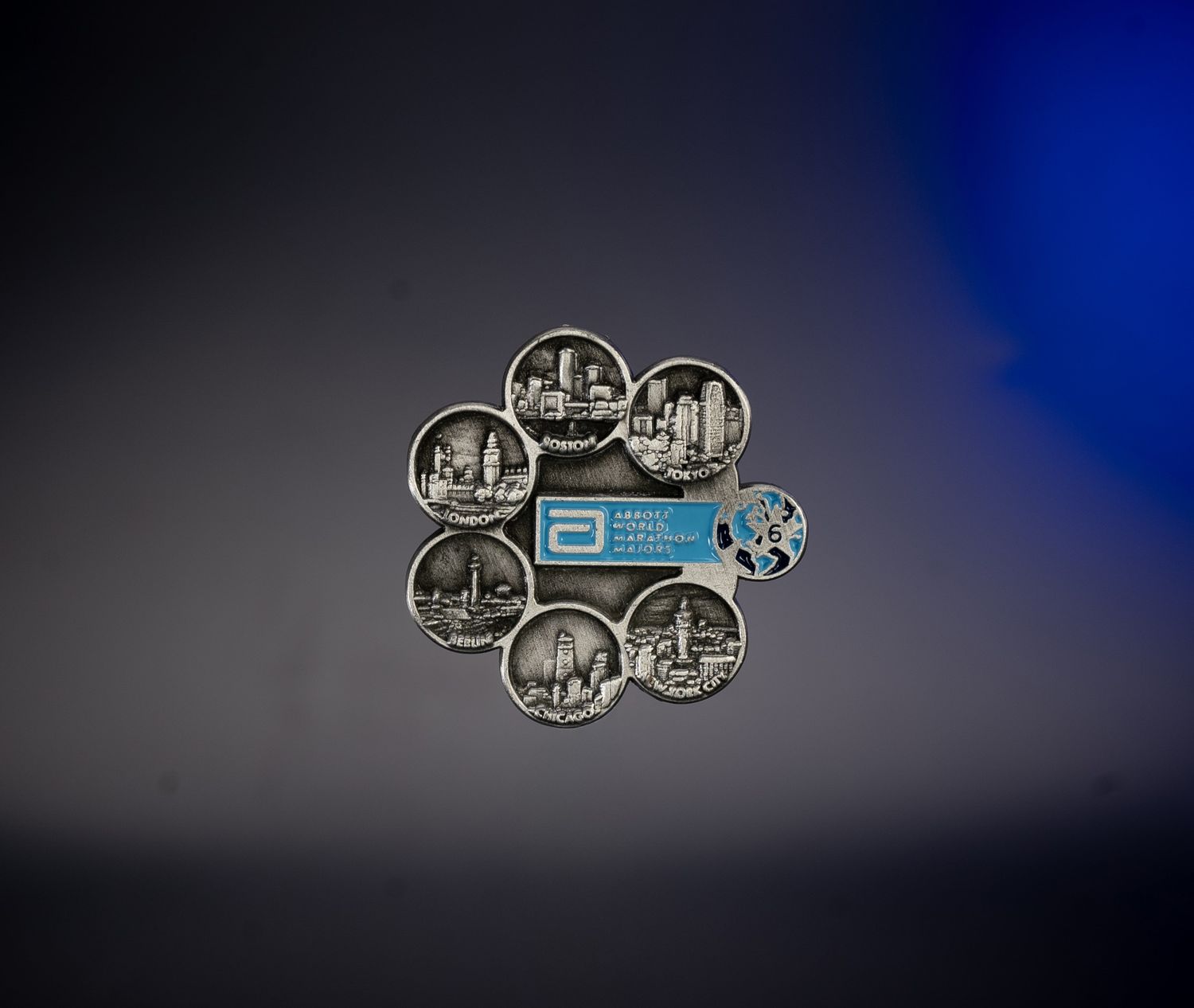 Six Star Lapel Pin