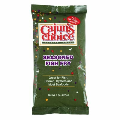 Cajun's Choice Seasoned Fish Fry 8 oz