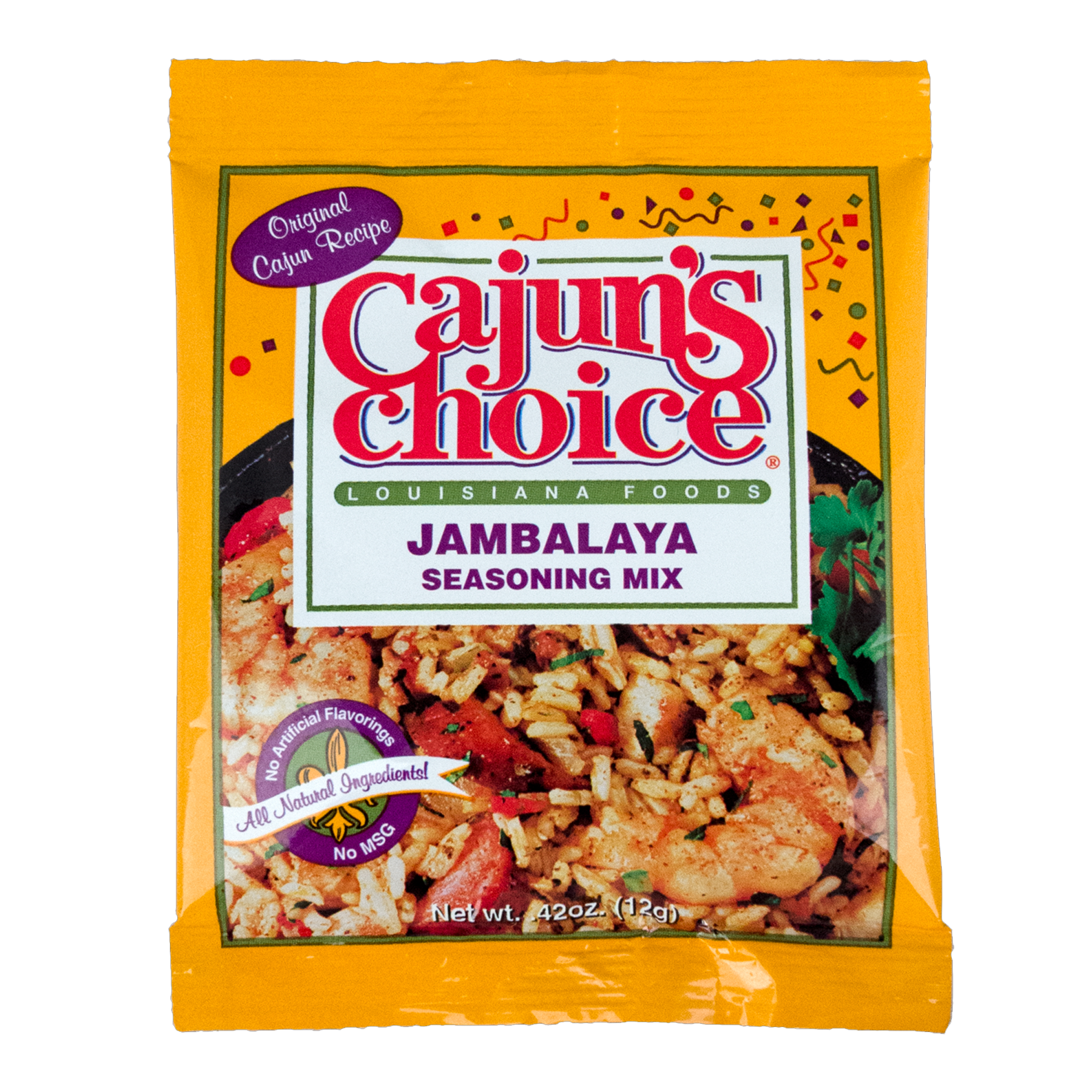Cajuns Choice Louisiana Foods Seasoning Mix, Cajun Shrimp - 0.3 oz