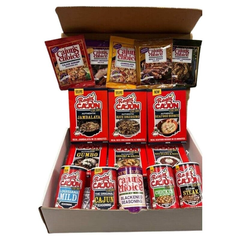 "SWEET 16" Ragin' Cajun & Cajun's Choice Gift Set