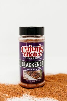 Cajun's Choice Premium Blend Blackened Seasoning & Rub 10 oz