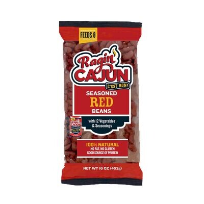 Ragin' Cajun Seasoned Red Beans 16 oz