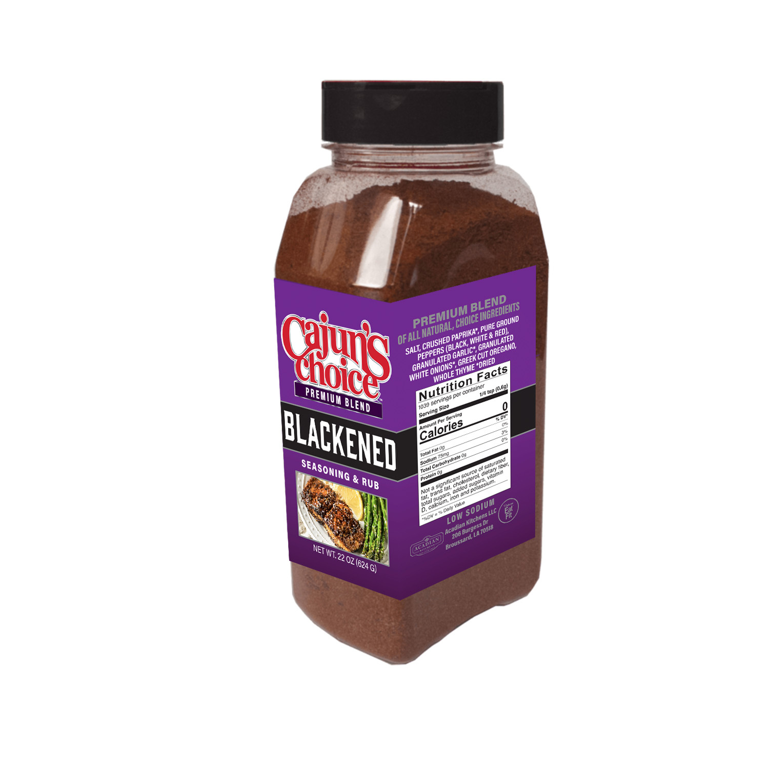 Cajun's Choice™ Blackened Seasoning 22oz